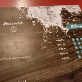 Maszek - Az utcabár Debrecen - Étlap/itallap