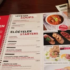 Maszek - Az utcabár Debrecen - Étlap/itallap