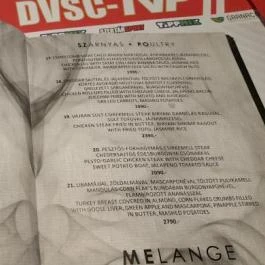 Melange Kávéház & Étterem, Debrecen - Étlap/itallap