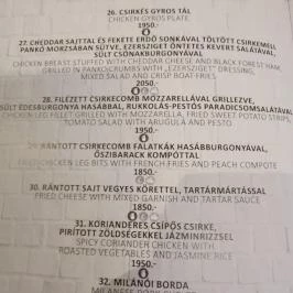 Melange Pizza Debrecen - Étlap/itallap