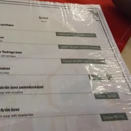 Molnár Csárda Lillafüred - Étlap/itallap