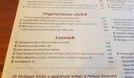 Nelson Pub Étterem & Cukrászda Hajdúszoboszló - Étlap/itallap