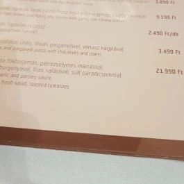 Nonna Rosa Debrecen - Étlap/itallap