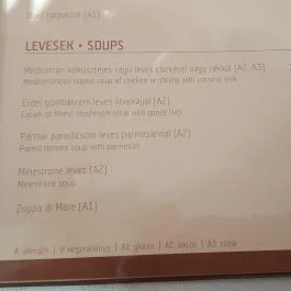 Nonna Rosa Debrecen - Étlap/itallap