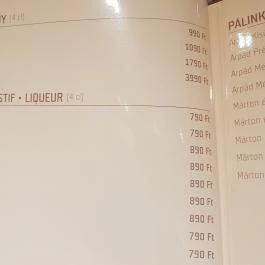 Nonna Rosa Debrecen - Étlap/itallap