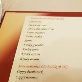 Panoráma Étterem Debrecen Debrecen - Étlap/itallap