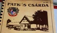 Patkós Csárda Tiszafüred - Étlap/itallap