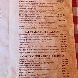 Patkós Csárda, Tiszafüred - Egyéb