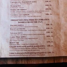 Patkós Csárda, Tiszafüred - Egyéb