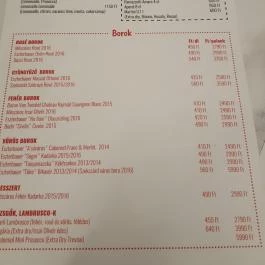 Pizza Vespa, Debrecen - Étlap/itallap