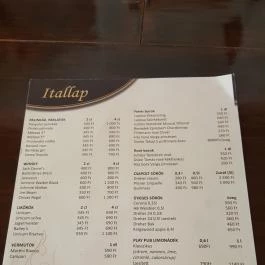 Play Pub House, Debrecen - Étlap/itallap