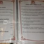 Régi Posta Étterem Debrecen - Étlap/itallap