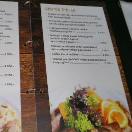 Semann Vendéglő Debrecen - Étlap/itallap