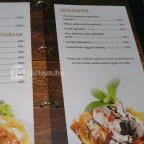 Semann Vendéglő Debrecen - Étlap/itallap