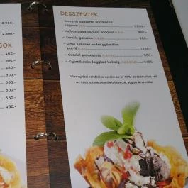 Semann Vendéglő Debrecen - Étlap/itallap