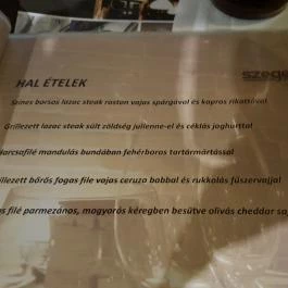 Szeged Étterem, Borozó & Pub, Szeged - Étlap/itallap