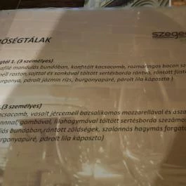 Szeged Étterem, Borozó & Pub, Szeged - Étlap/itallap