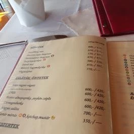 Szent Orbán Kisvendéglő, Velence - Étlap/itallap