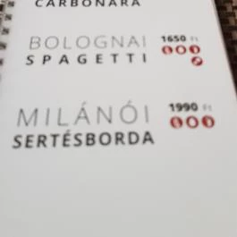 The Flat Bisztró Debrecen - Étlap/itallap