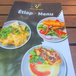 Régi Vigadó Debrecen - Étlap/itallap