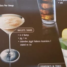 Zöldfa Vendéglő, Debrecen - Étlap/itallap