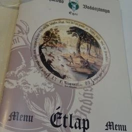 Fehérszarvas Vadásztanya Étterem Eger - Étlap/itallap