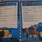 Hellasz Taverna Görög Finomságok Szolnok - Étlap/itallap