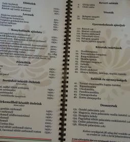 Hungária Panzió étterme