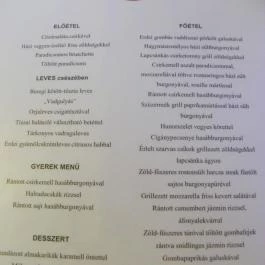 Hunor Hotel és Étterem Vásárosnamény - Vendéglátás