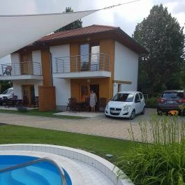 Karos Garden Family Resort, Zalakaros - Medence/kert