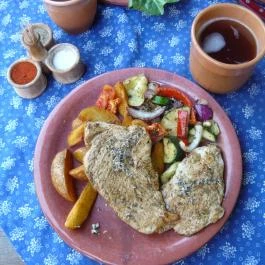 Régi Idők Udvara Skanzen és Étterem, Tihany - Étel/ital