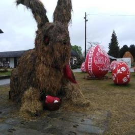 Húsvéti tojásfa Kéthely - Külső kép