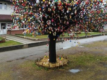 Húsvéti tojásfa Kéthely