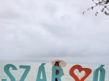 Balatonszárszó felirat Balatonszárszó