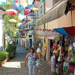 Színes esernyők Szentendre - Külső kép