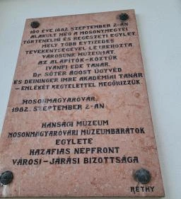 Hansági Múzeum - Mosonvármegyei Múzeum