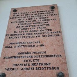 Hansági Múzeum - Mosonvármegyei Múzeum Mosonmagyaróvár - Egyéb