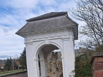 Nepomuki Szent János szobor Tibolddaróc