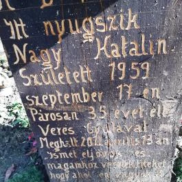 Szatmárcsekei csónakos fejfás református temető Szatmárcseke - Külső kép