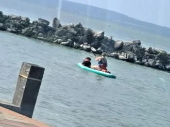 Szigligeti móló Szigliget