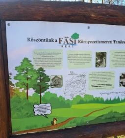 Fási-kert környezetismereti tanösvény