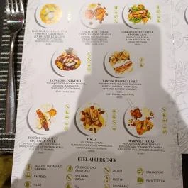 Csokonai Söröző & Étterem, Debrecen - Étlap/itallap