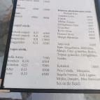 Kiskovász Vendéglő Gyula - Étlap/itallap