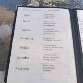 Kiskovász Vendéglő, Gyula - Étlap/itallap