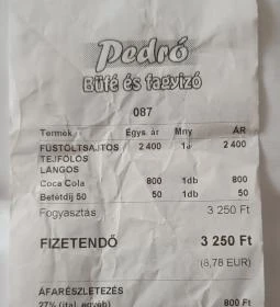 Pedró Büfé - Fagyizó