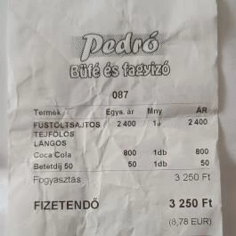 Pedró Büfé - Fagyizó, Balatonfüred - Egyéb