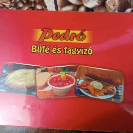 Pedró Büfé - Fagyizó, Balatonfüred - Étlap/itallap