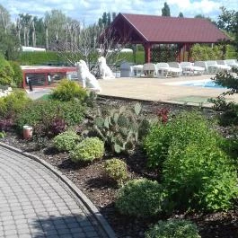 Wellness Hotel Katalin, Gyenesdiás - Medence/kert