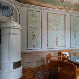 De La Motte kastély, Noszvaj - Belső