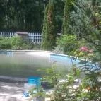 Tornácos Panzió Balatonberény - Medence/kert